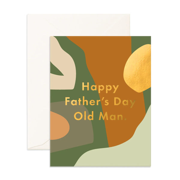 Fox & Fallow - Fathers Day Card - Old Man