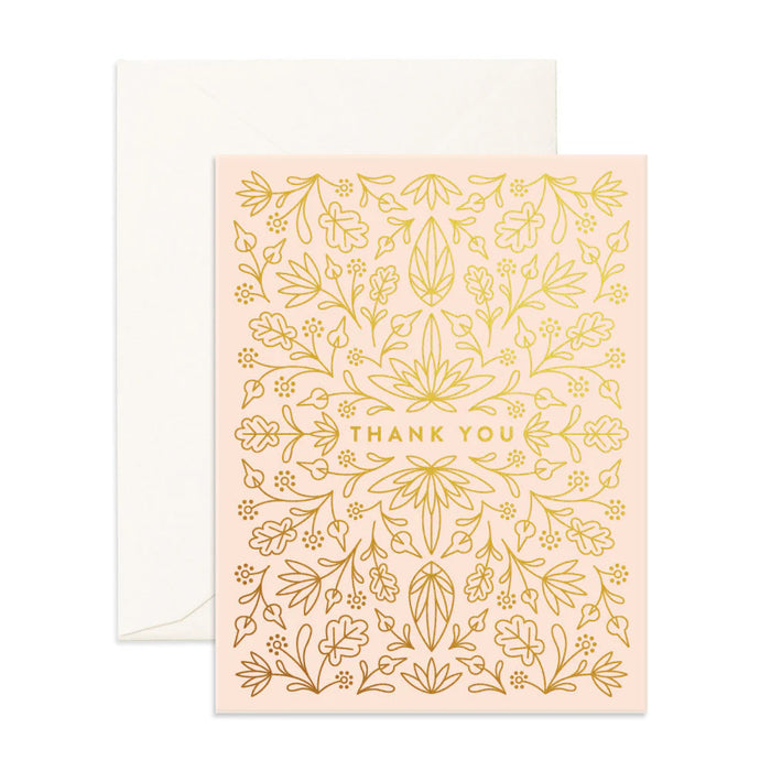 Fox & Fallow - Thank You Card - Thank You Grecian