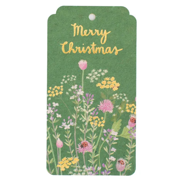 Sow 'n Sow - Christmas Gift Tag - Merry Christmas - Herbs