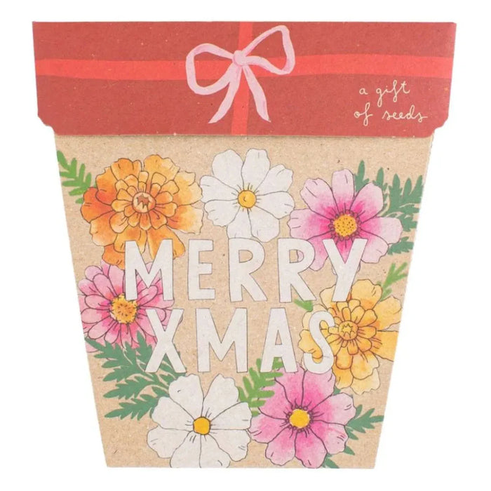 Sow 'n Sow - Gift of Seeds - Christmas Greetings - Xmas Blooms