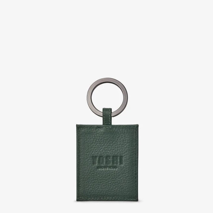 Yoshi Leather - Bookworm Keyring - Green Thumb