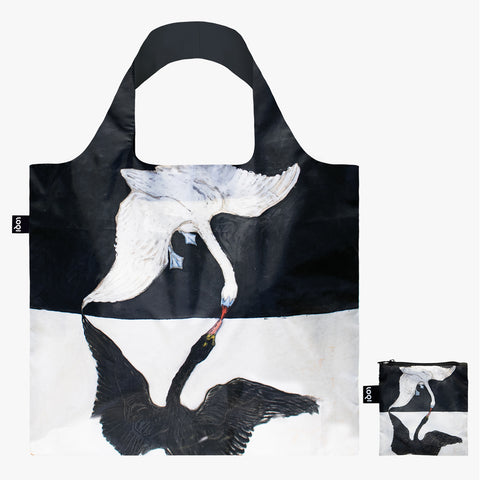 LOQI - Recycled Shopping Bag - Hilma af Klint - The Swan