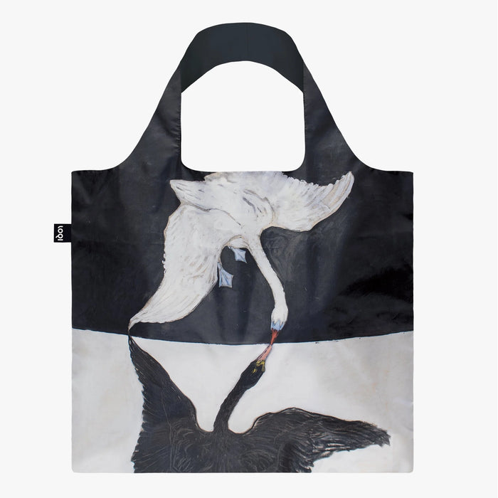 LOQI - Recycled Shopping Bag - Hilma af Klint - The Swan