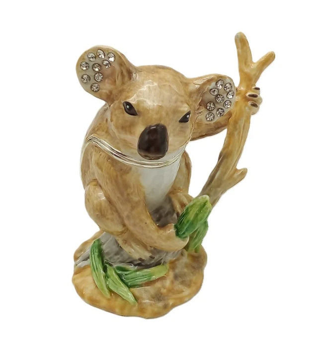 Cloisonne Collectible - jewellery box - Koala