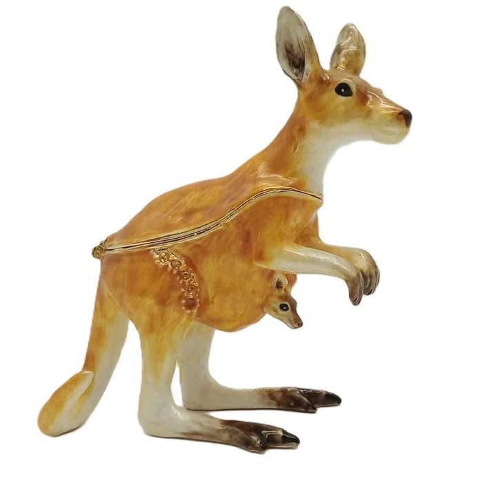 Cloisonne Collectible - jewellery box - Kangroo