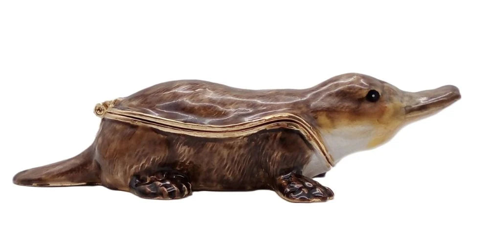Cloisonne Collectible - jewellery box - Platypus
