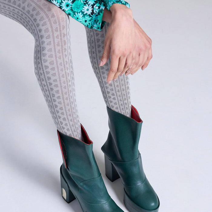 Tightology - Haptic - Organic Cotton Tights - Ash