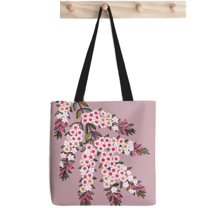 Lorraine Brownlee Designs - Cotton Tote Bag - Heath Myrtle