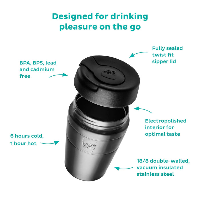 KeepCup Helix Traveller - Thermal Coffee Cup - Oasis