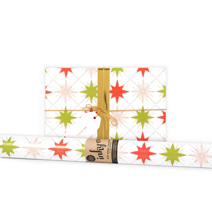Inky Co - Christmas Matte Roll Wrap - Starry Night