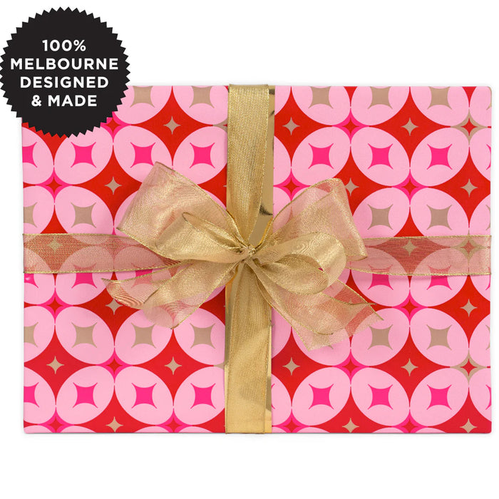 Inky Co -  Matte Roll Wrap - Crystal Red