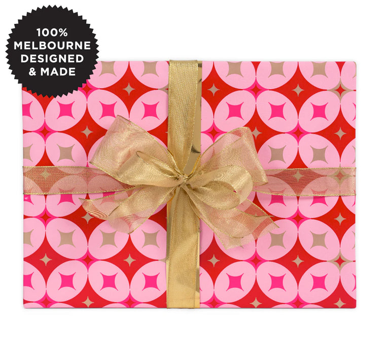 Inky Co -  Matte Roll Wrap - Crystal Red