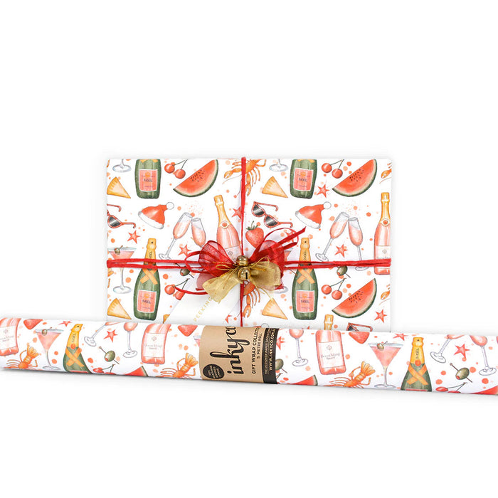 Inky Co - Christmas Matte Roll Wrap - Cheer