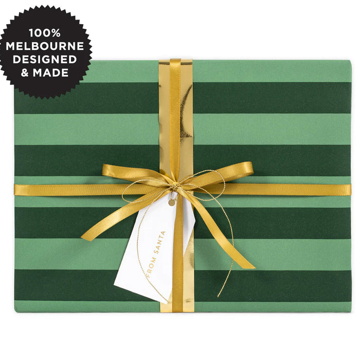 Inky Co - Matte Roll Wrap - Stripe Green