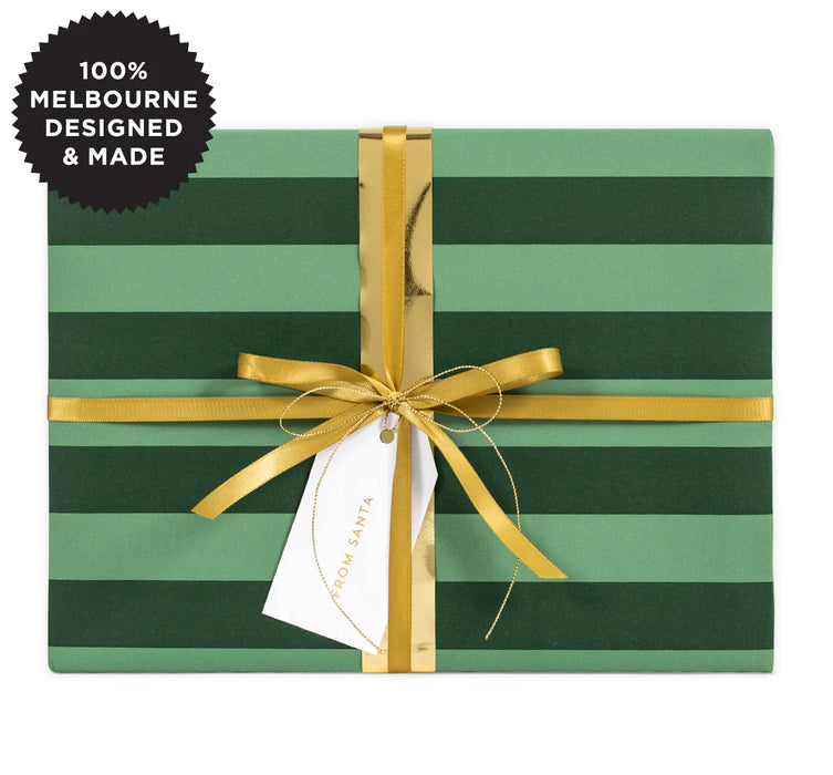 Inky Co - Matte Roll Wrap - Stripe Green