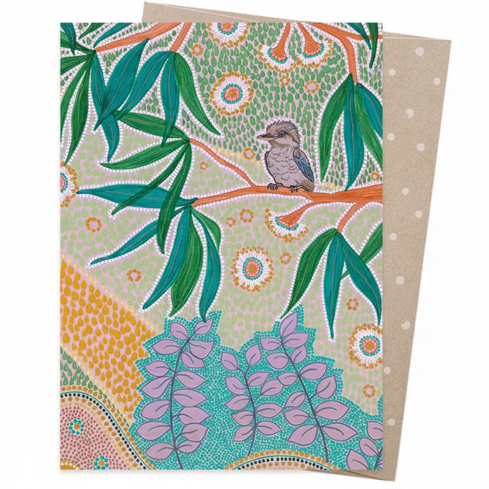 Domica Hill - Greeting Card - Laughter Among Blooms