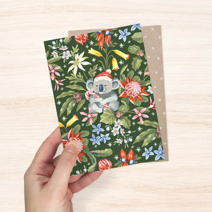 Jayne Branchflower - Christmas Card - Koala