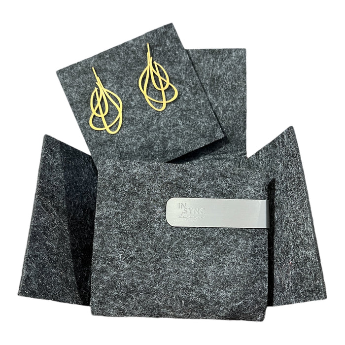 inSync Design - Revel Earrings - Gold Plated