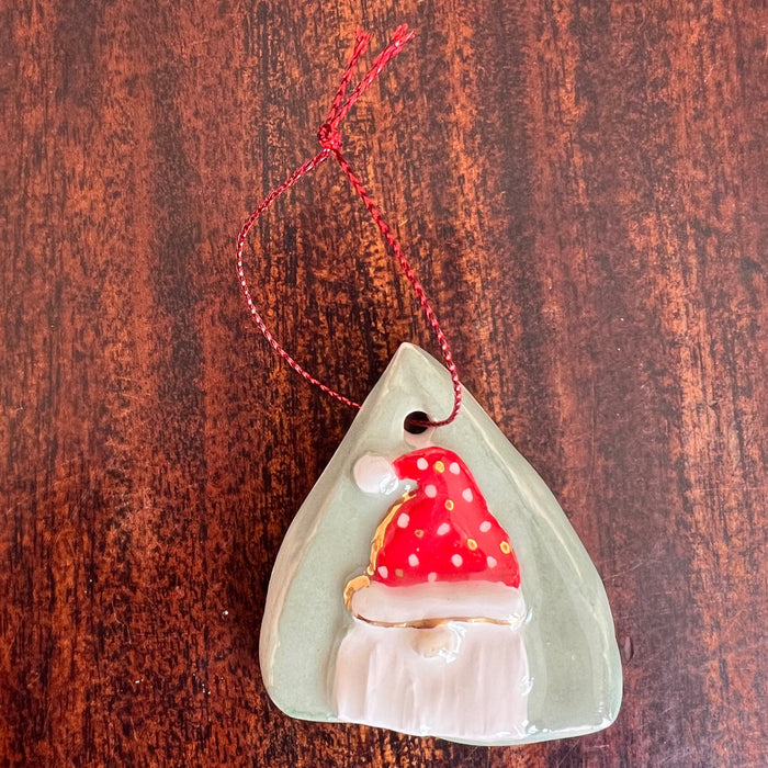 Teen Ceramic Christmas Triangle Ornament