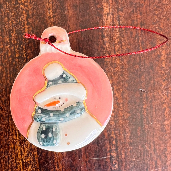 Teen Ceramic Christmas Bauble Ornament