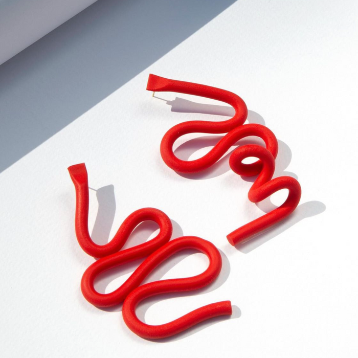 Shila Accessories - Squiggle Earrings