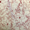 Femke Textiles - Tea Towel - Grass Trigger in Pomegranate