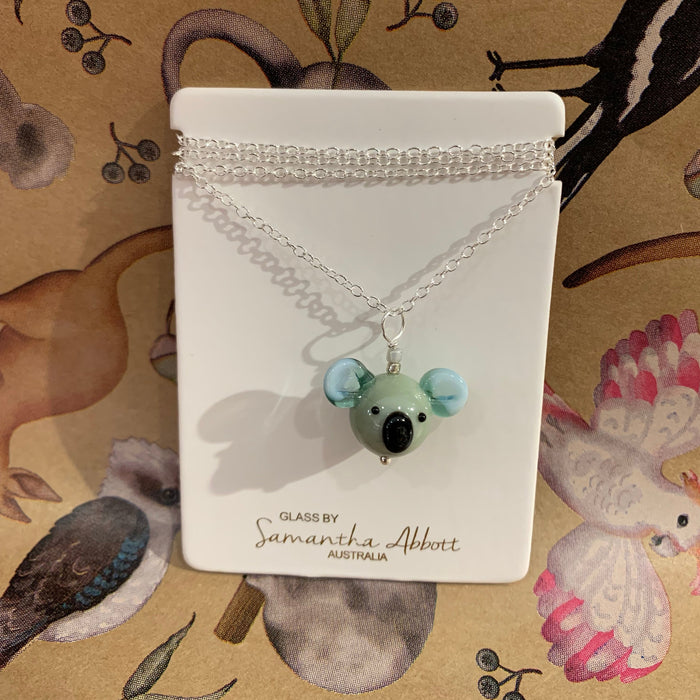 Samantha Abbott - Koala- GlassNecklace