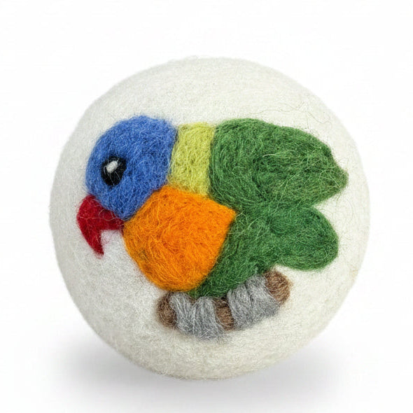 EcoMax - Wool Dryer Ball - Lorikeet