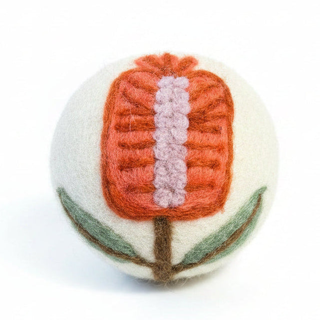 EcoMax - Wool Dryer Ball - Bottlebrush