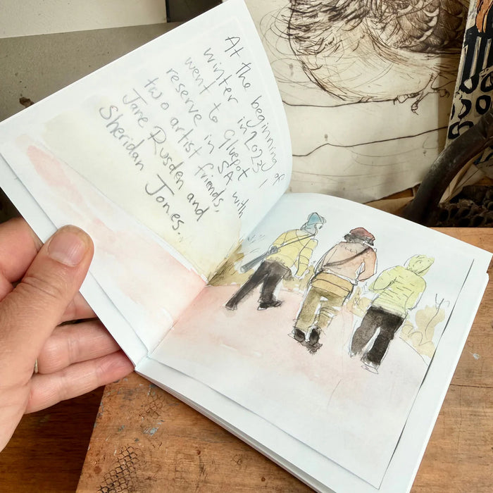 Trip to Gluepot  - Artist Minibook - Bridget Farmer