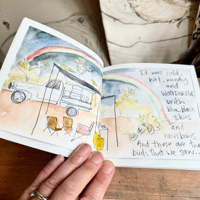 Trip to Gluepot  - Artist Minibook - Bridget Farmer