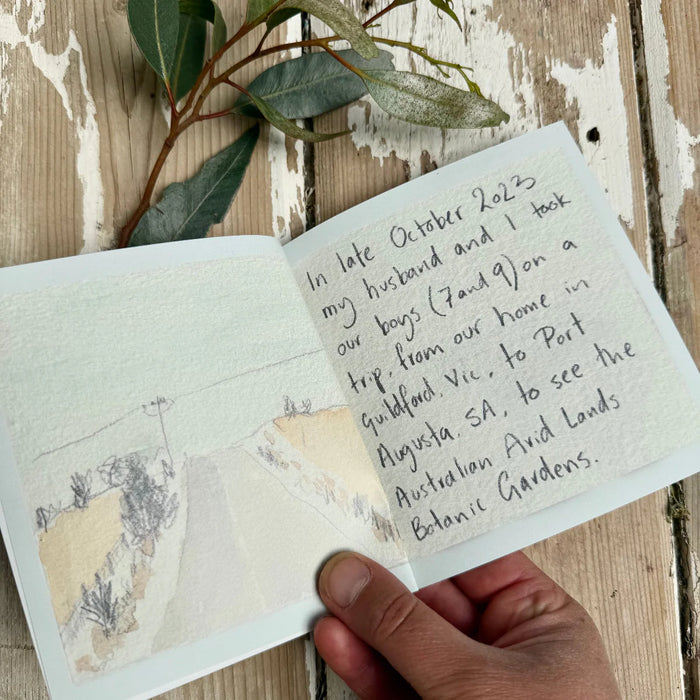 Trip To Port Augusta - Artist Minibook - Bridget Farmer