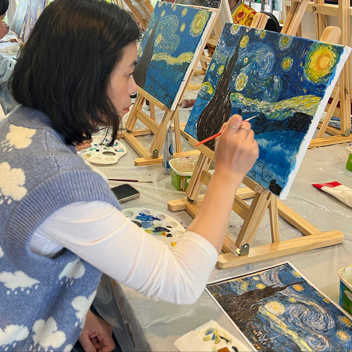 Sip & Paint, Painting Workshop, Van Gogh