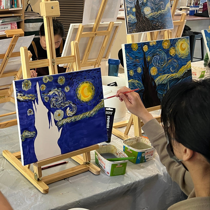Sip & Paint, Painting Workshop, Van Gogh