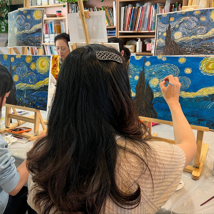 Sip & Paint, Painting Workshop, Van Gogh