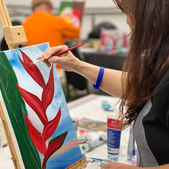 Sip & Paint, Painting Workshop, Georgia O’Keeffe