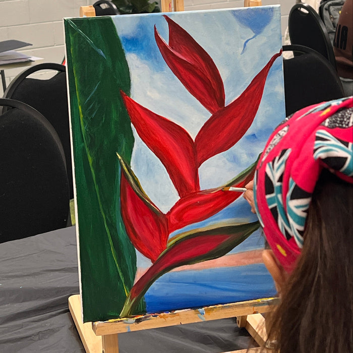Sip & Paint, Painting Workshop, Georgia O’Keeffe