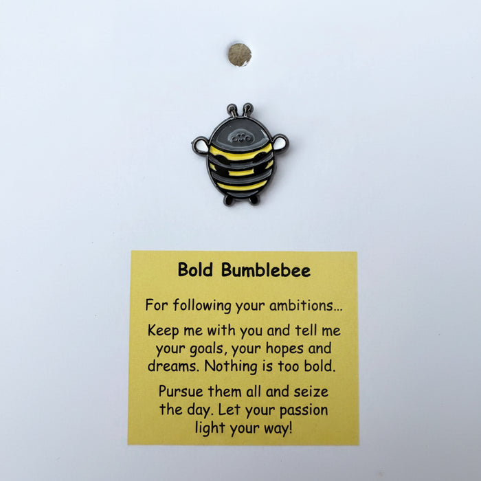 Little Joys - Pin - Bold Bumblebee