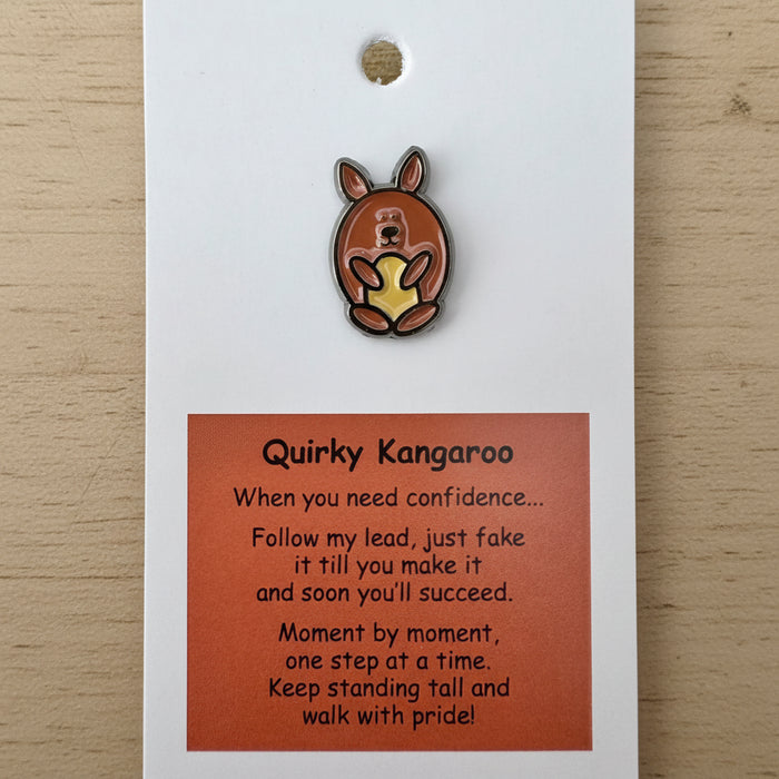 Little Joys - Pin - Quirky Kangroo