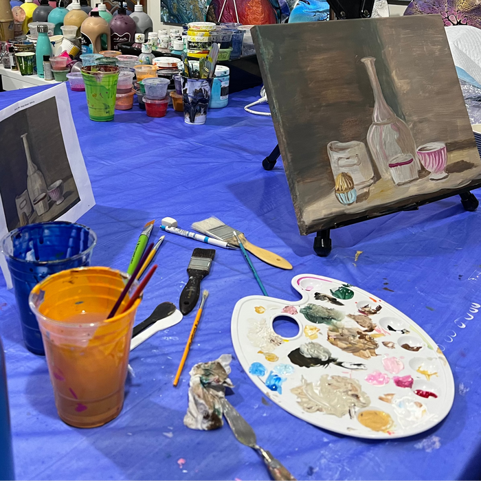 Sip & Paint, Painting Workshop, Giorgio Morandi
