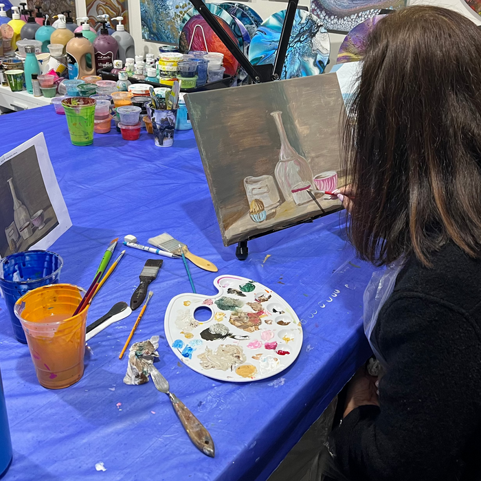 Sip & Paint, Painting Workshop, Giorgio Morandi