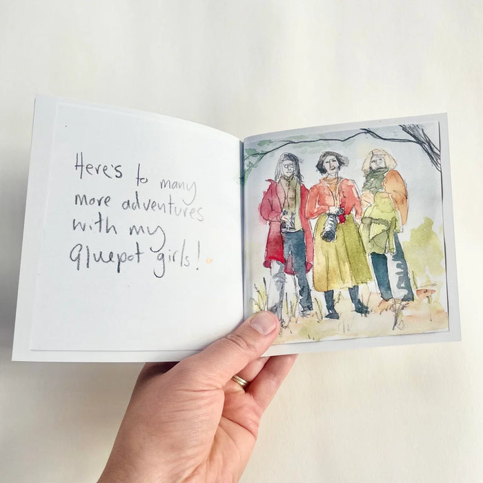 Trip to Gluepot  - Artist Minibook - Bridget Farmer