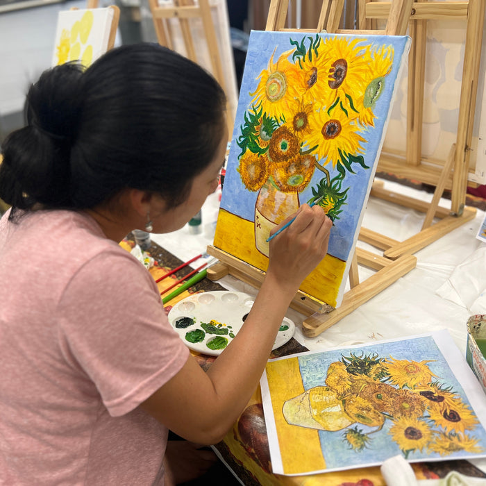 Sip & Paint, Painting Workshop, Van Gogh