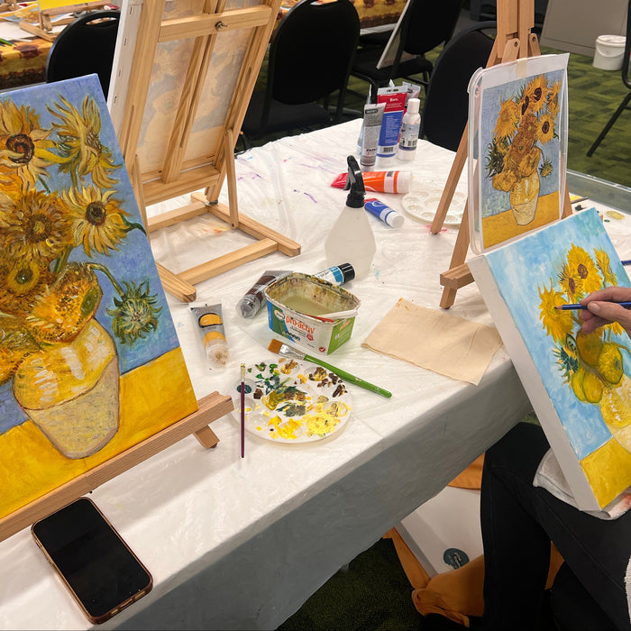 Sip & Paint, Painting Workshop, Van Gogh