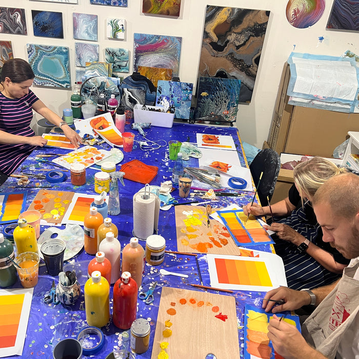 Painting Workshop, 4-week Painting, Bloom Painting
