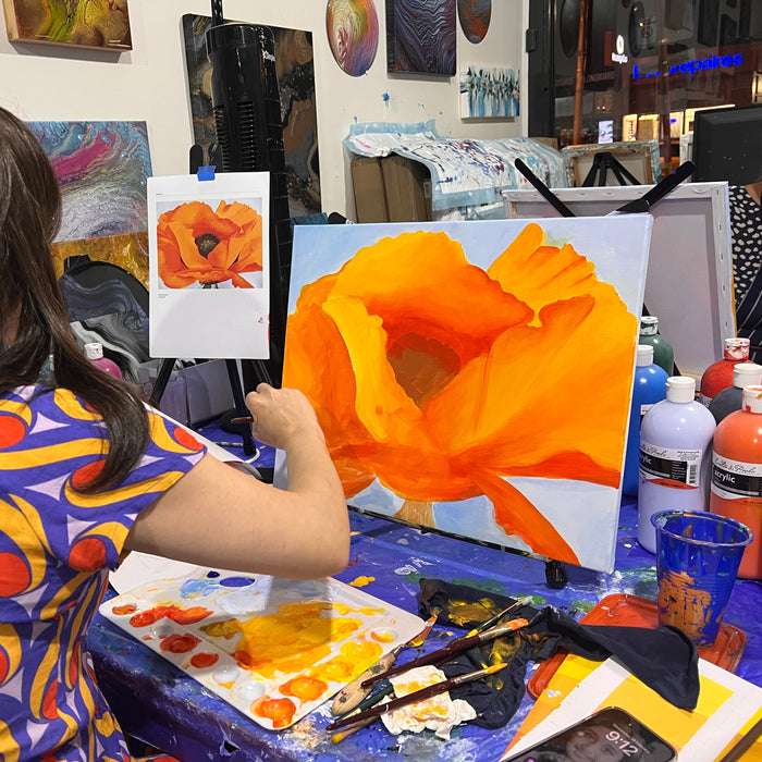 Painting Workshop, 4-week Painting, Bloom Painting