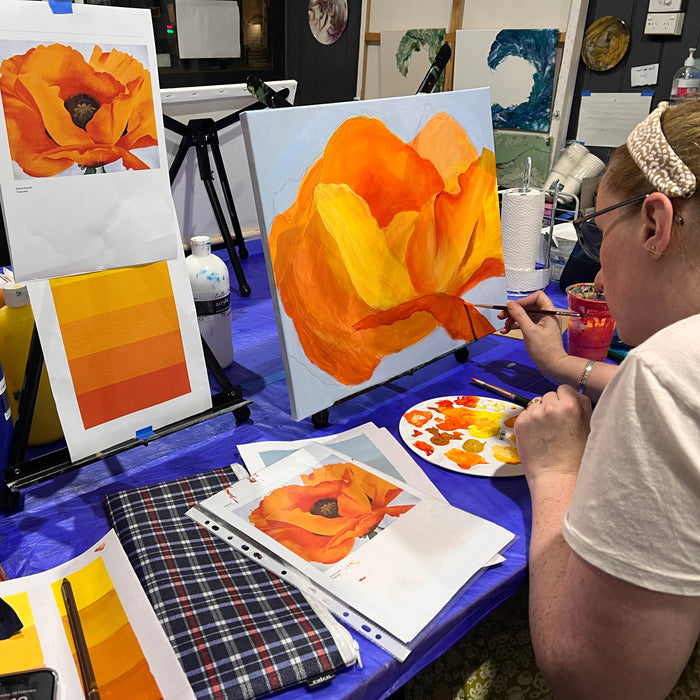 Painting Workshop, 4-week Painting, Bloom Painting