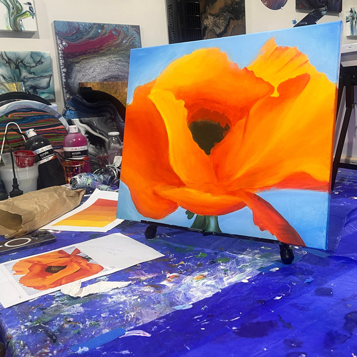 Painting Workshop, 4-week Painting, Bloom Painting
