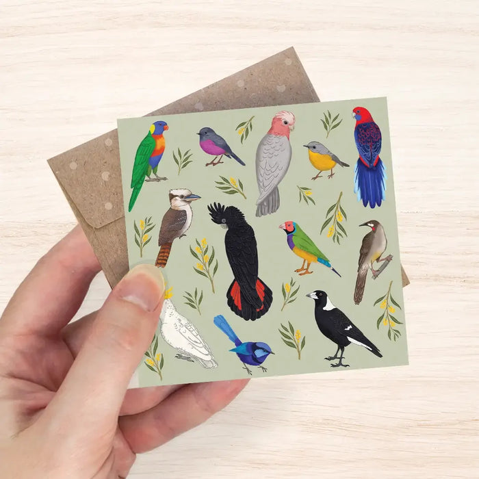 Negin Maddock - Mini Card -Iconic Bird of Australia