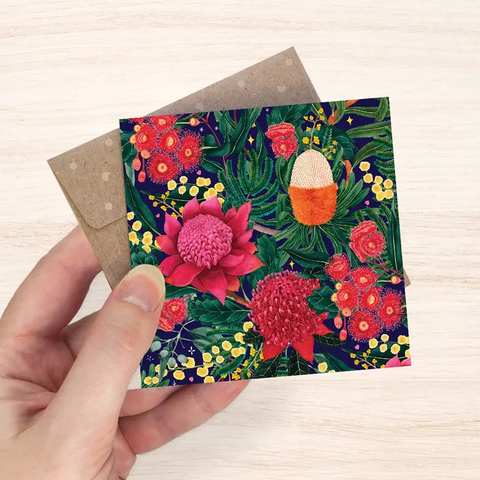 Neha Gupte - Mini Card - Radiant Garden